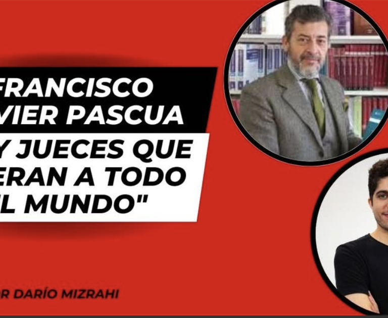 Francisco Javier Pascua: «Hay jueces que liberan a todo el mundo»